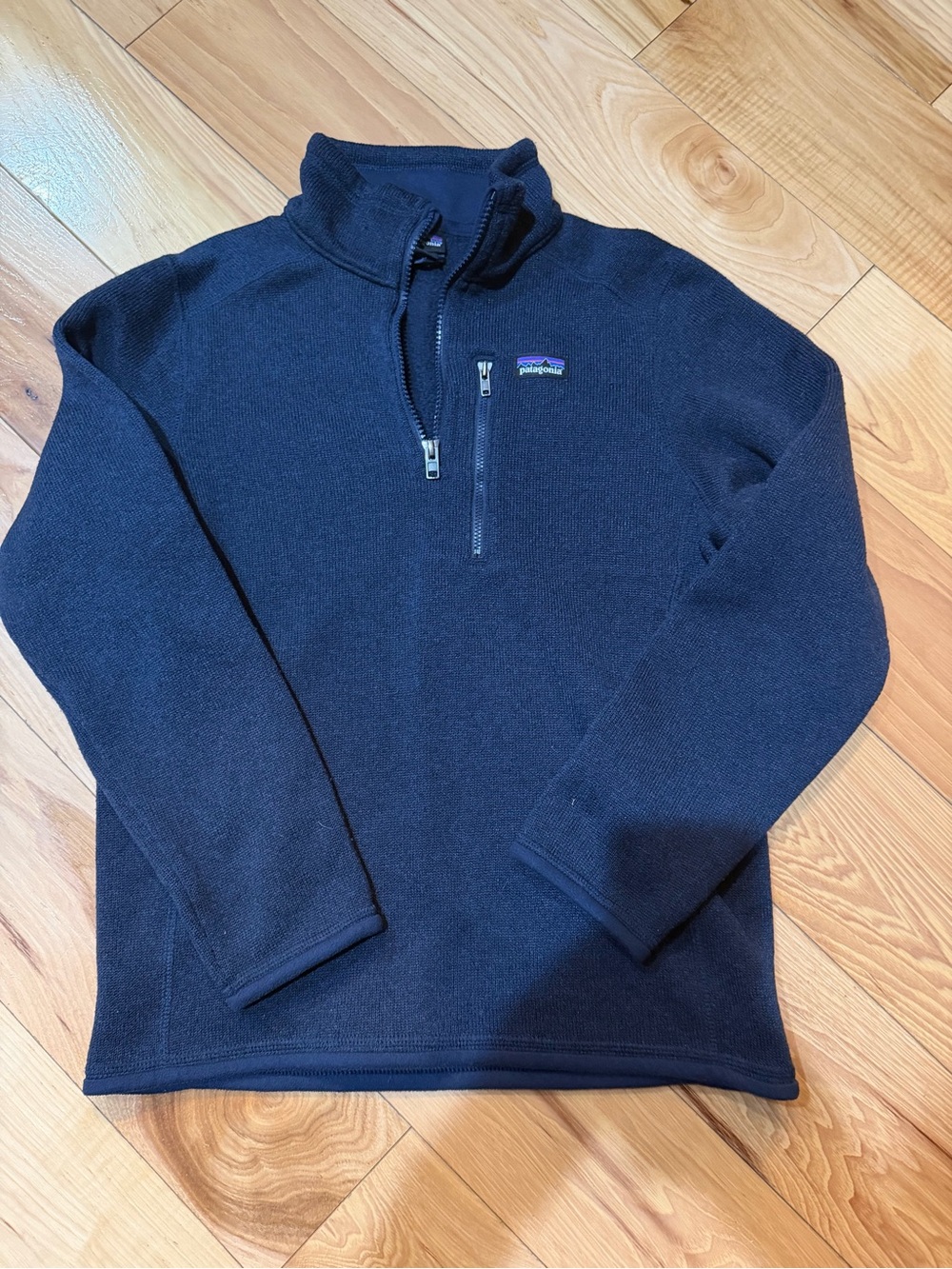 Patagonia Youth Navy Half-Zip Fleece Pullover